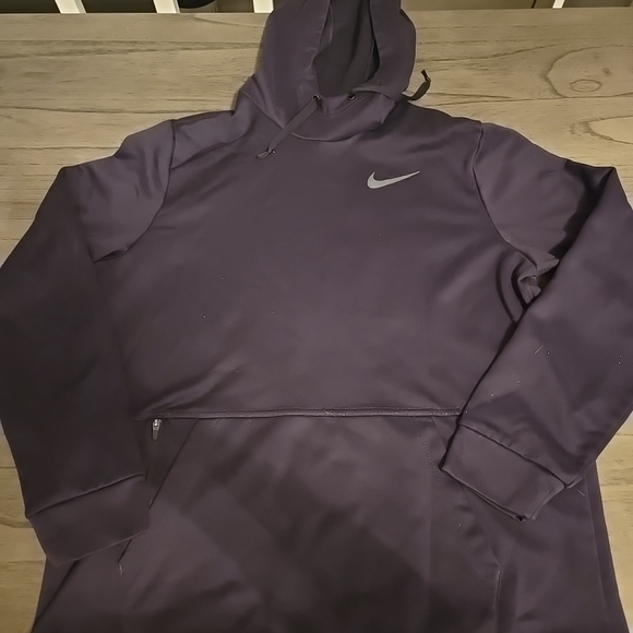 Nike Other - Nike DRI-FIT Men's Therma Pullover Training Hoodie Black Size Large